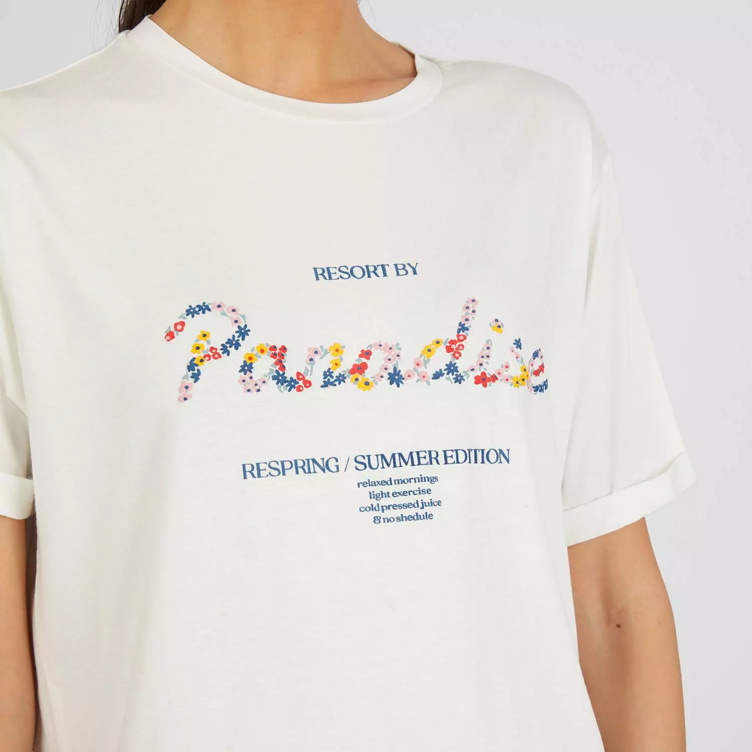 T-Shirt Tia mit Print 